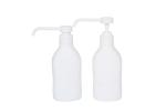 White HDPE Shampoo Pump Bottle 200ml 1.6cc Lotion