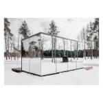 Modern Design Style Sunroom Houses Aluminium Glass House Solarium With Smooth
