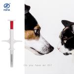 RFID Animal ID Tracking Microchip Pets Injection ICAR Certified With 4 Barcode