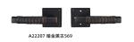 Interior Passage American Door Handles Adjustable Back Plate Oil Faced Bronze