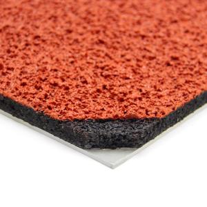 Wholesale IAAF Approved Durable Weather Resistant 13-25 mm Breathable Rubber Running Track for Club and Training Athletic Fields from china suppliers