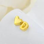 YASVITTI Personalized 925 Sterling Silver Heart Initial Necklace 18K Gold Plated