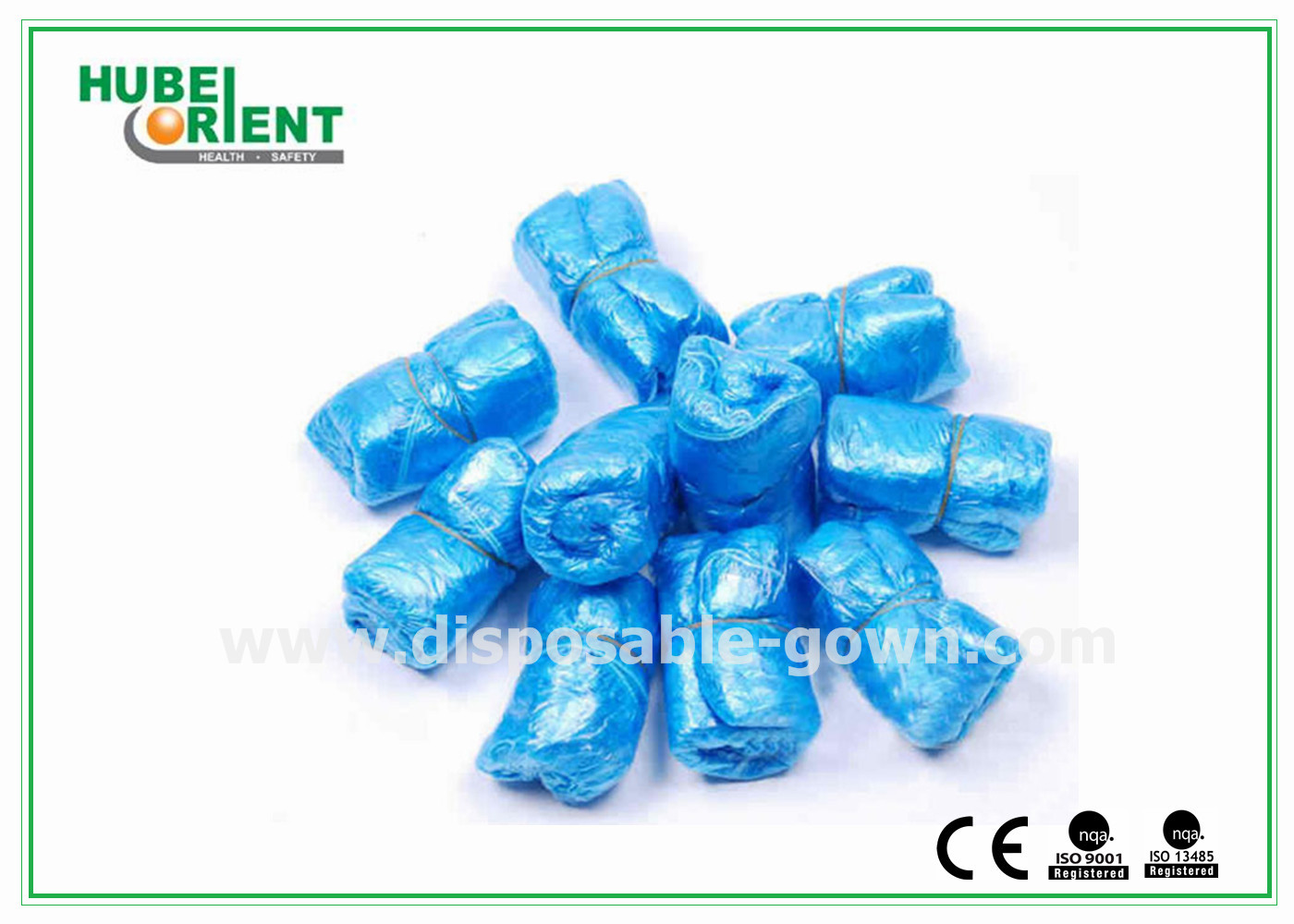 Waterproof Disposable CPE Shoe Covers Free Size