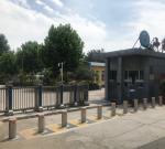 6±1mm Thickness Manually Retractable Bollard High Weather Resistance Long