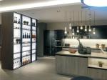 Furniture Led Light Aluminum Shelves Wall Mounted Hanging Wall Wine Shelf For