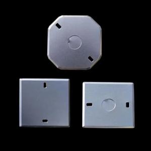 Wholesale Concealed 1.6mm Metal Electrical Box Cover Plate Custom Width from china suppliers