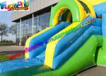 FIFA World Cup Inflatable Kids Bouncer Slide , Jumping Castle for Football Fan