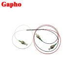 Low Excess Loss 1x2 2x2 Multimode Fiber Coupler 250um Bare 850 / 1310nm