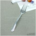 7 Inch Silver Plastic Silverware-Premium Heavyweight Disposable Utensils-Heavy