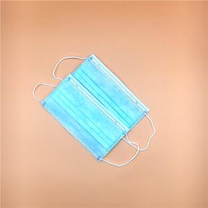 Wholesale Non Woven 3 Ply Mask Consumable Blue Color Anti Pollution Odorless Skin Friendly from china suppliers