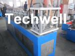 G.i Coil 10 Steps Forming Station 0.4 - 1.0mm Metal Track Roll Forming Machine