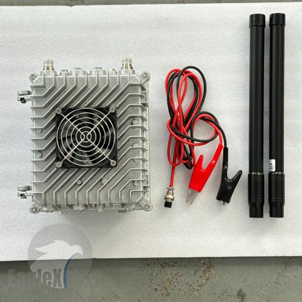60W 2.4GHz 900MHz 30-50W FPV Drone Jammer GPS 2-Channel Portable Handheld Anti