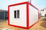 Customized Logo Prefab Steel Structures Folding Container House High Strength