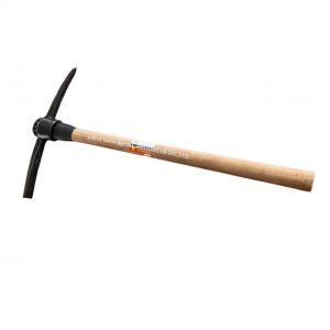 China Steel Pickaxe with wooden handle on sale