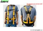 Miner's Belt with Padded Shoulder straps, Universal size and all the buckles are