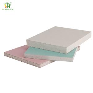 Wholesale Eco Friendly Gypsum Plaster Board Lightweight 12mm Dry Wall Gypsum Board from china suppliers