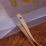 PP PVC Translucent Tote Bag 40x11x35cm Recycled For Shopping