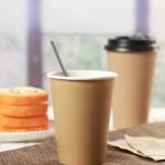 700ml 22oz Single Layer Biodegradable Paper Cups For Cold Drinks