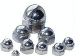 Building M2-M30 Fastener 304 Stainless Steel Hexagon Round Head Nut with
