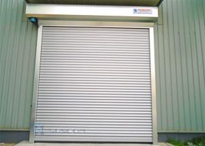 Wholesale Galvanized Steel Security Door With Remote Control For Outdoor Use from china suppliers