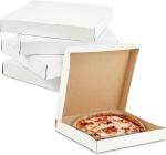 Custom Size Corrugated Disposable Pizza Food Packaging Paper Box With Logo For