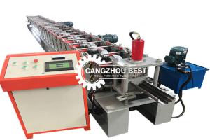 Wholesale 1.2mm 8m/Min Touchscreen Metal Door Frame Roll Forming Machine from china suppliers