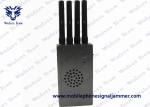 Grey 4G LTE Cell Phone Signal Jammer Portable With 4800mA / H Ni - Ion Battery