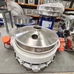 Customized 304 Stainless Steel Vibrating Sieve Food Grade Impurity Removal