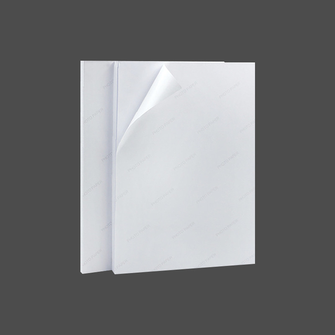 Cast Coating Glossy Photo Sticker Paper A5 A6 90g For Brochures 1