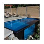 High Surface Hardness Acrylic Outside Swimming Pool with Super Thick Perspex