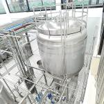 Full Automatic Milk Dairy Machinery For Flavoured Milk Manufacturing Process
