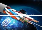 Cat5E Ethernet LAN Cable Black Or Orange Color 8 Conductors ROHS