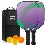 Glass Fiber Frosted Surface Pickleball Paddle Professional Comfort PP Honeycomb