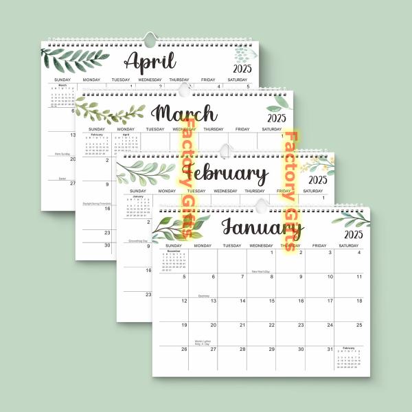 Family 2025 Sprial Notebook Sticky Notes Full Colour Corporate Gifts Calendar