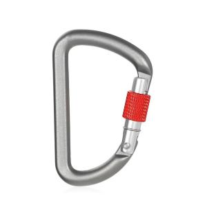 Wholesale Aluminum D-Shaped Spring Snap Hook Climbing Carabiner for Outdoor Activities and Hiking from china suppliers
