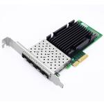 I350F4V20 SV8364 4 Port Pcie Network Card PCIe V2.1 5.0 GT/S X4 Lanes NHI350AM4