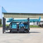 High-Performance Crawler-Mounted Water Well Drilling Machine 350m Depth 91KW