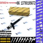 Common Rail Injector 095000-7250 095000-7600 095000-7610 For 1VD Diesel Nozzle