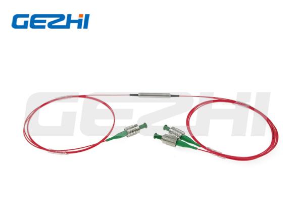 Wide Pass Band Polarization Maintaining Coupler FC/APC Fiber Optic 1x2 PM