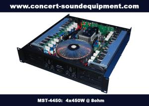 Wholesale Pub , Church , School Conference Sound Equipment Class AB 4 X 450W Analogue Amplifier from china suppliers