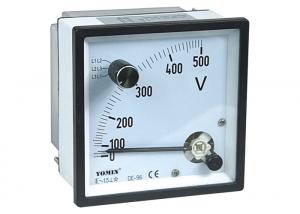 Wholesale CE Approved Analogue Panel Meters With Change-Over Switch Voltmeter / Voltage Meter from china suppliers