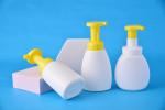 Body Wash Flower Pump Dispenser Dish Soap 0.8cc Output Outspring