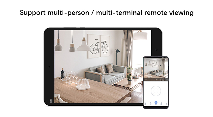 MILAB Home Security Camera 1080P Surveillance Baby Monitor H.265 Mi Home App WiFi CCTV Camera Wireless IP Camera