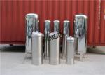 SS304 Stainless Steel Filter Housing / Water Mechanical Active Carbon Filter
