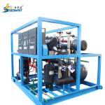 50Ton Automatic Direct Cooling Block Ice Machine For Fish Industry 210kw