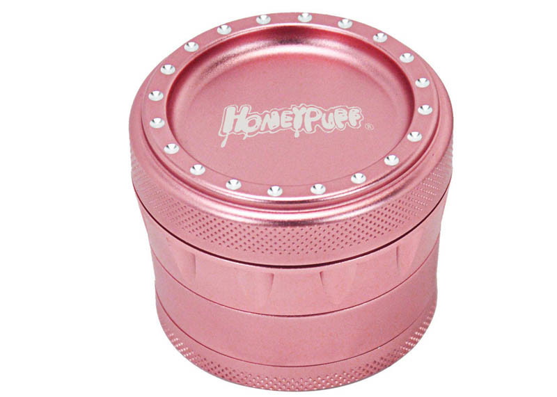 63mm Four Layer Premium Herb Grinder Aluminum Alloy 133g Light Weight