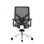 Black PA Plastic Executive Swivel Chair Backrest Height adjustable Seating