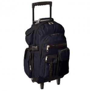China High Standard Design Black Polyester Backpack / Travel Trolley Backpacks on sale