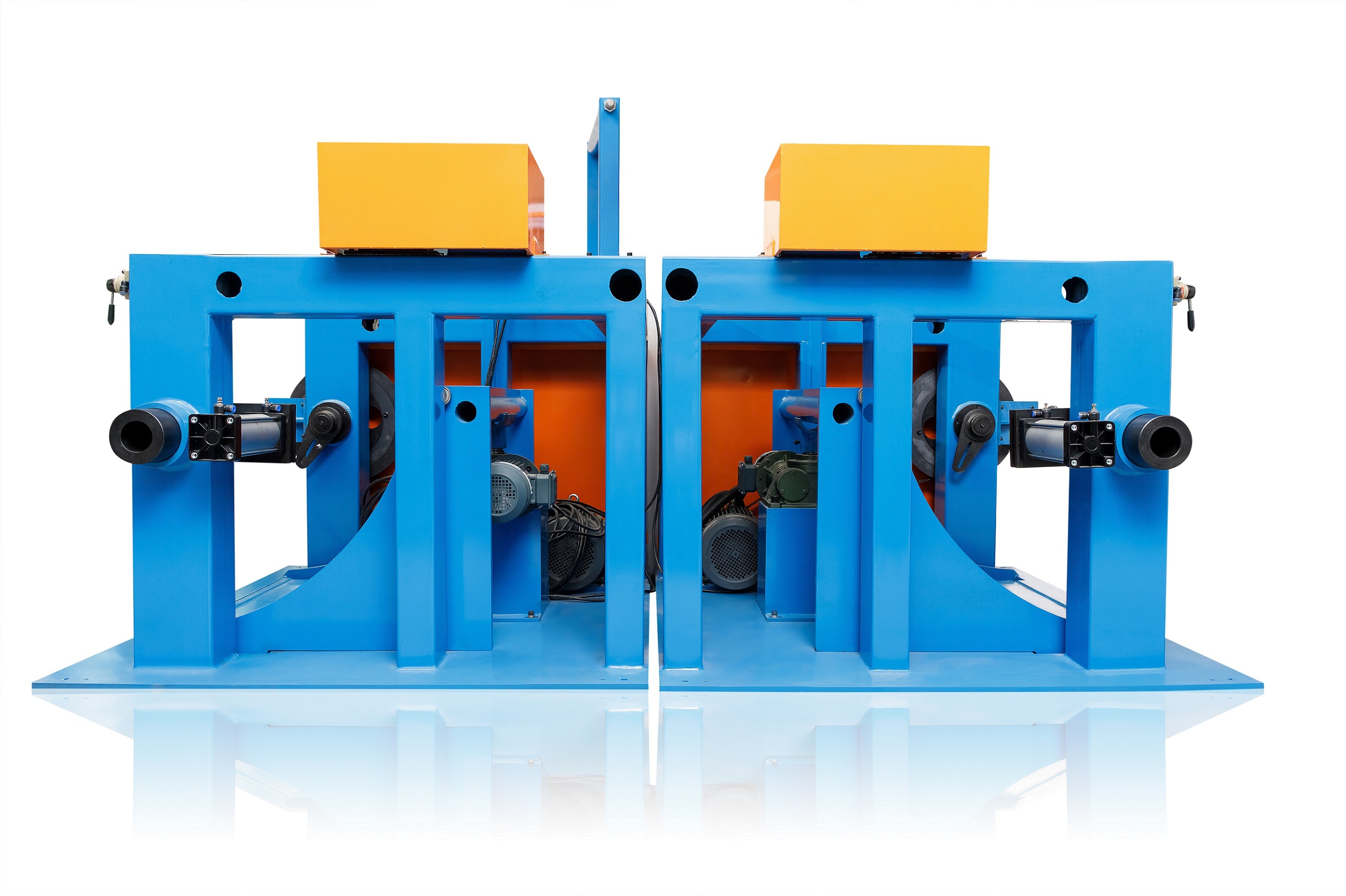 Φ800 Intelligent Power Tracking And Pay-Off Pneumatic Type locking Double-head Power Pay-off Stand