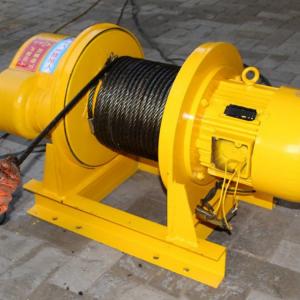 China Warehouse Light Duty Coaxial Electric Rope Winch 30m/Min Lifting Speed on sale